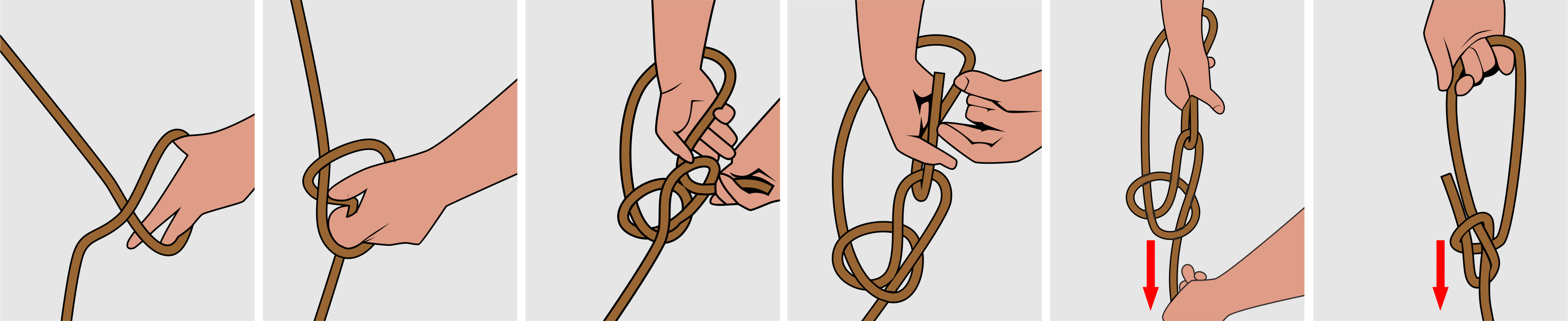how to tie a bowline fast