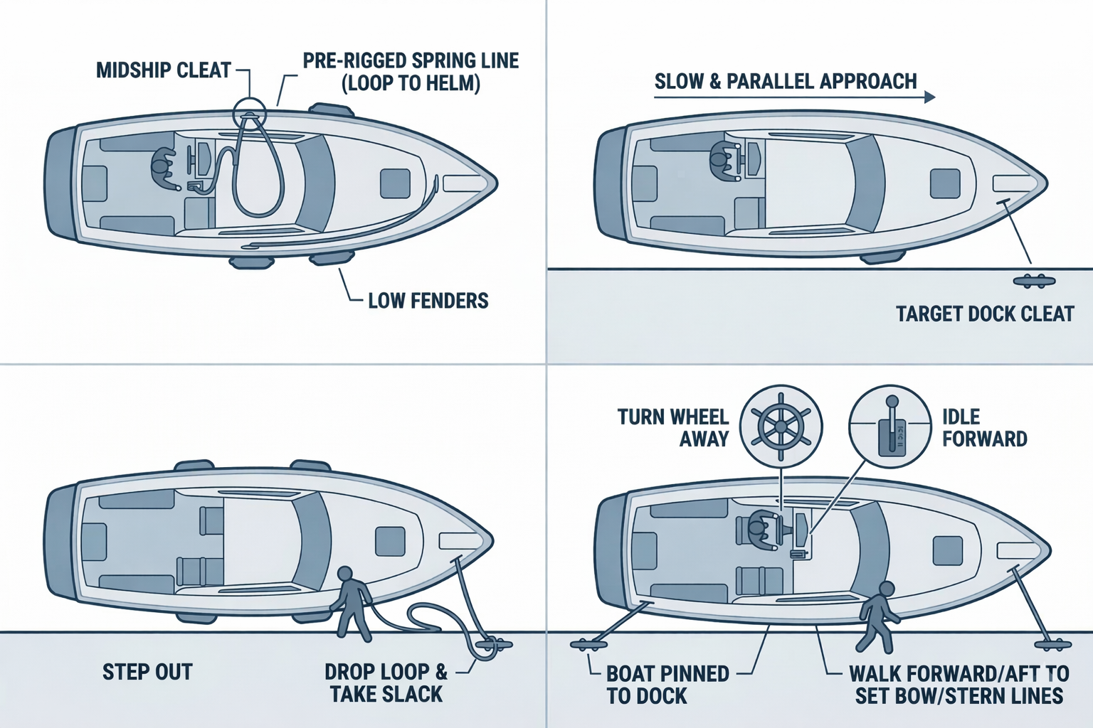 How to Use Spring Lines for Stress-Free Docking