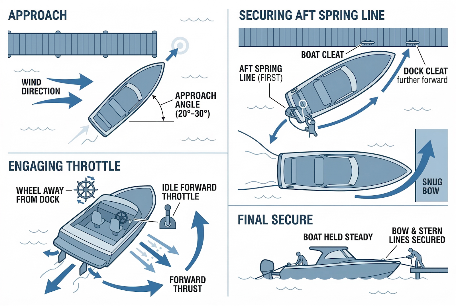 How to Use Spring Lines for Stress-Free Docking
